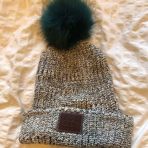 Love Your Melon Pom beanie